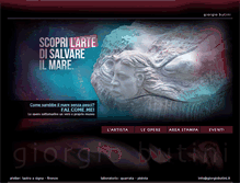 Tablet Screenshot of giorgiobutini.it